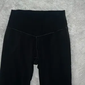 Aerie Offline Black Biker Shorts Long Length size Large thumbnail 2