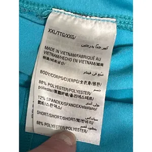 Ideology blue space-dyed performance tiered athletic skort XXL thumbnail 2