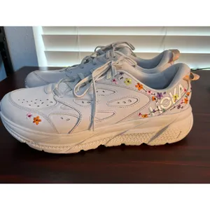 Hoka x Anthro Vibrant Bloom Clifton Sneakers Women Size 14 Men 13 NWOT thumbnail 3