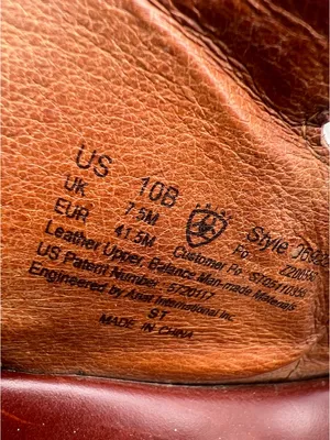 Ariat Brown Leather Strappy Slingback Sandals thumbnail 2