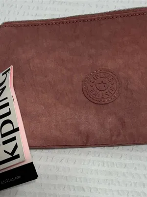 Kipling Men's Casual Pouch in Deep pink rose thumbnail 2