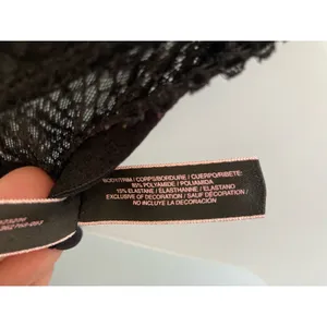 Victoria's Secret Bralette Black XS Lace Feminine Whimsygoth thumbnail 7