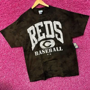 MLB Cincinnati Reds Tie Dye Tshirt new with tags size XL thumbnail 3