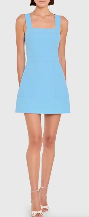 Amanda Uprichard Ace Dress - Pacific XS thumbnail 1