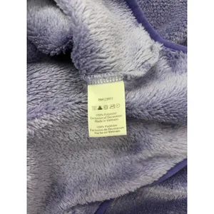 Jachs Cabin Purple 1/4 Snap Sherpa Fleece Pullover Sweater Women’s Size L thumbnail 3