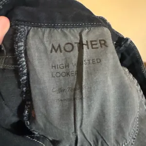 Mother High Waisted Looker Skinny Jeans in Coffee, Tea, Or Me thumbnail 7
