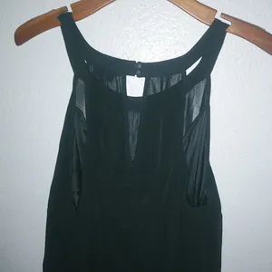 Torrid 3X Elegant Halter Black Keyhole Back Button Closure Dressy Formal Top thumbnail 3