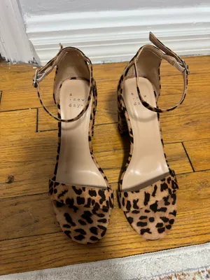 Cheetah Print A New Day Heels thumbnail 2