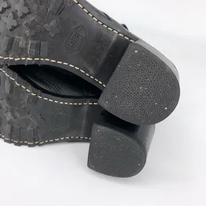 FRYE Sabrina 6G Lace Up Leather Boot Black/Blue 7.5 thumbnail 12