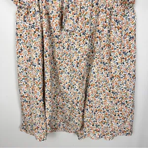 Cupshe Good Chemistry Floral Tie-Back Mini Dress Lace Ruffle Trim XL Spring NWT thumbnail 9