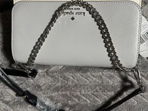 Kate Spade New York Madison Willow Mini Flap Crossbody Bag, platinum grey multi thumbnail 11