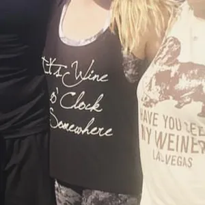 Wine Tank Top Black thumbnail 4