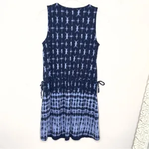 Pure Jill Casual Sleeveless Tie Dye Linen Blend Dress Size XS thumbnail 4