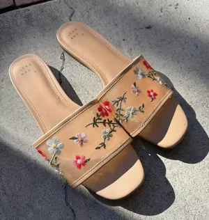 A new day Women's Floral Mesh Slide Sandals thumbnail 1