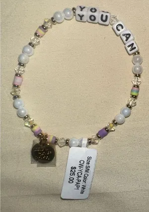 Little Words Project bracelet White thumbnail 4