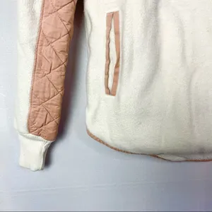 Abercrombie & Fitch‎ Asymmetrical Snap Up Fleece Sweatshirt XXS thumbnail 7