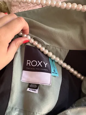 Roxy Presence Parka Jacket in Sea Pine Mystery Fog thumbnail 16