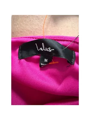 Lulus Fuchsia One-Shoulder Romper M thumbnail 3