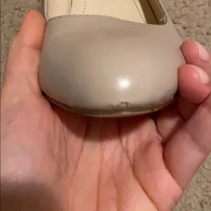 Calvin Klein Nude Cream Block Heel Pumps Size 8 thumbnail 6