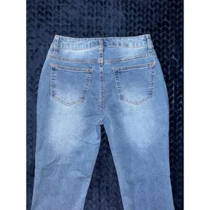 Daily Thread Women's Flare Jeans Front Pockets Button Fly Light Wash Denim Sz 4‎ thumbnail 6