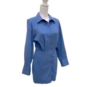 ✨Zara Blue Pleated Shirt Dress✨ thumbnail 9