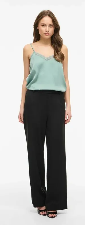 NWOT Asos JDY Appa New Lace Singlet Wvn Noos camisole Top in mint. Size Medium thumbnail 1