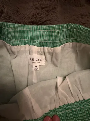 Gingham shorts Green Size M thumbnail 2