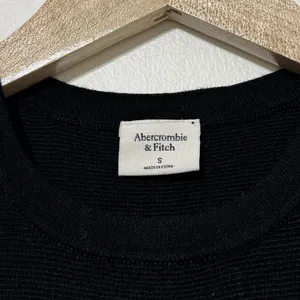 Abercrombie & Fitch Knit High-Neck Bodysuit Size Small Ribbed Sweater thumbnail 3