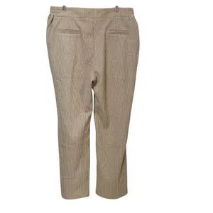 Varley Women High Rise Ribbed Wide Leg Pants Sand Beige XL Rib Knit Trousers thumbnail 3