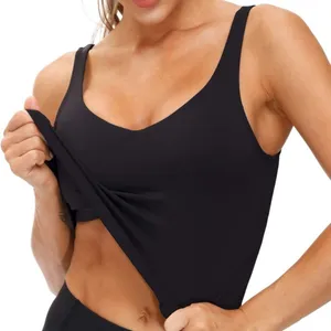 Women's Black Sports Bra Top thumbnail 3