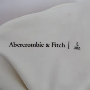 Abercrombie & Fitch Cream One Shoulder Long Sleeve Top Large thumbnail 3
