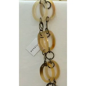 SILPADA “By the Horns” - Buffalo Horn & Brass Link Necklace - KRN093 - NWT thumbnail 6