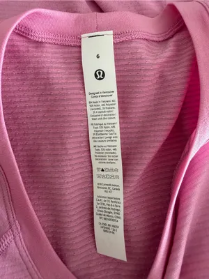 Lululemon Swiftly Tech Short Sleeve Shirt 6 Sweet Sorbet NWOT thumbnail 4