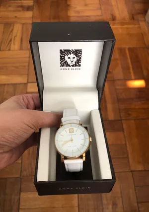 Anne Klein White Leather Watch New thumbnail 1