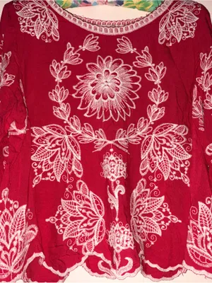 Solitaire Boho Top with Embroidery thumbnail 1