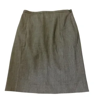 Express Design Studio Gray Micro-Plaid Pencil Skirt - Size 2 thumbnail 1