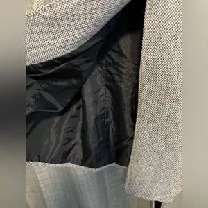 Merona Classic Gray Trench Coat thumbnail 3