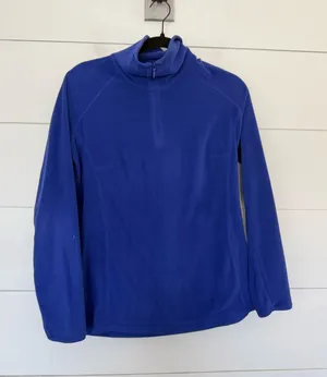 Columbia Women’s Medium Purple Fleece Pullover 1/4 Zip thumbnail 1