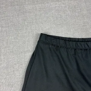 Tail Skirt Womens S Black Pleated Short Jersey Polyester Spandex Elastic Waist thumbnail 3