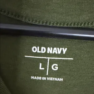Old Navy Dark Olive Tank Top thumbnail 2