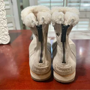 Sorel Tan Harlow Botties Size 7.5 thumbnail 3