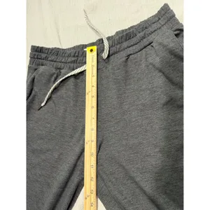 Members Mark Favorite Soft Jogger Black Soot Heather Gray Lounge Pants Large thumbnail 8
