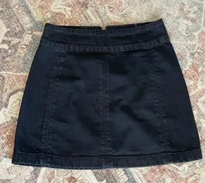 Modern Femme Denim Mini Skirt Black Size 0 thumbnail 1