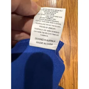 Elliatt Addilyn Bodycon Midi Dress Cobalt Blue Square Neck Chic size XS thumbnail 12
