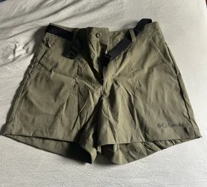 Columbia Green Shorts with Belt thumbnail 1