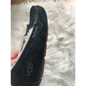 Ugg ansley slipper indoor outdoor size 7 light used suede thumbnail 6