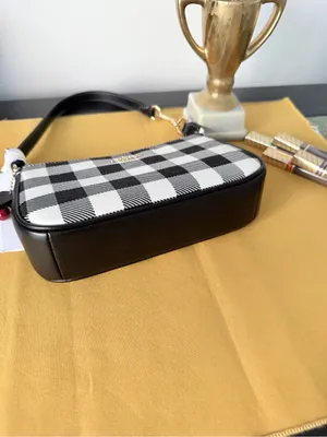 Coach Nolita 19 With Gingham Print And Charm thumbnail 6