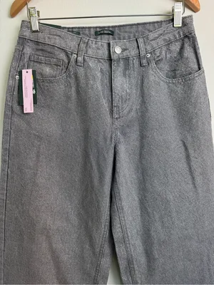 Wild Fable Women’s Mid-Rise 90’s Relaxed Straight Jeans – Gray thumbnail 4