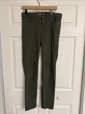 EDDIE BAUER Olive Green Women's Jeans thumbnail 7