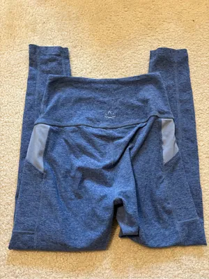 Beyond Yoga Blue Heather High-Rise Leggings thumbnail 2